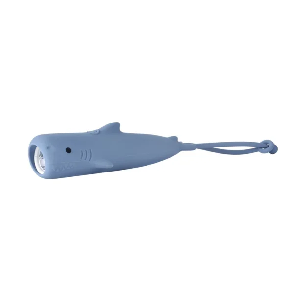 USB endurhlaðanlegt vasaljós barna með mjúku sílikoni og dýralaga hönnun - Image 8