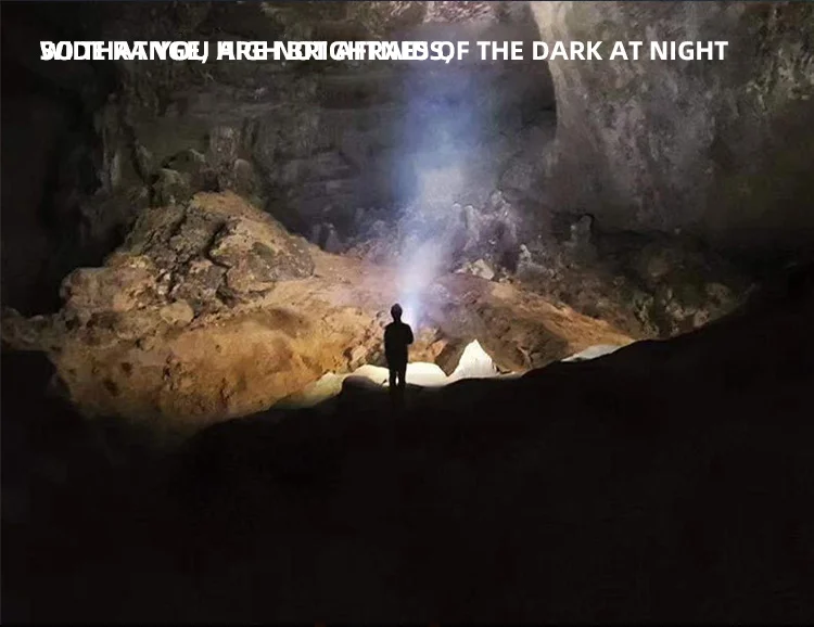 Höfuðljós með 5 LED perum, endurhlaðanlegt með innbyggðri rafhlöðu